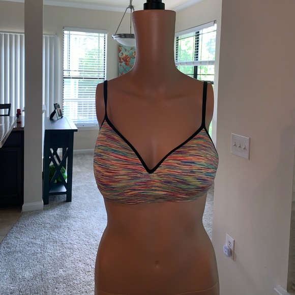Xhilaration Other - Xhilaration Rainbow Sports Bra size M